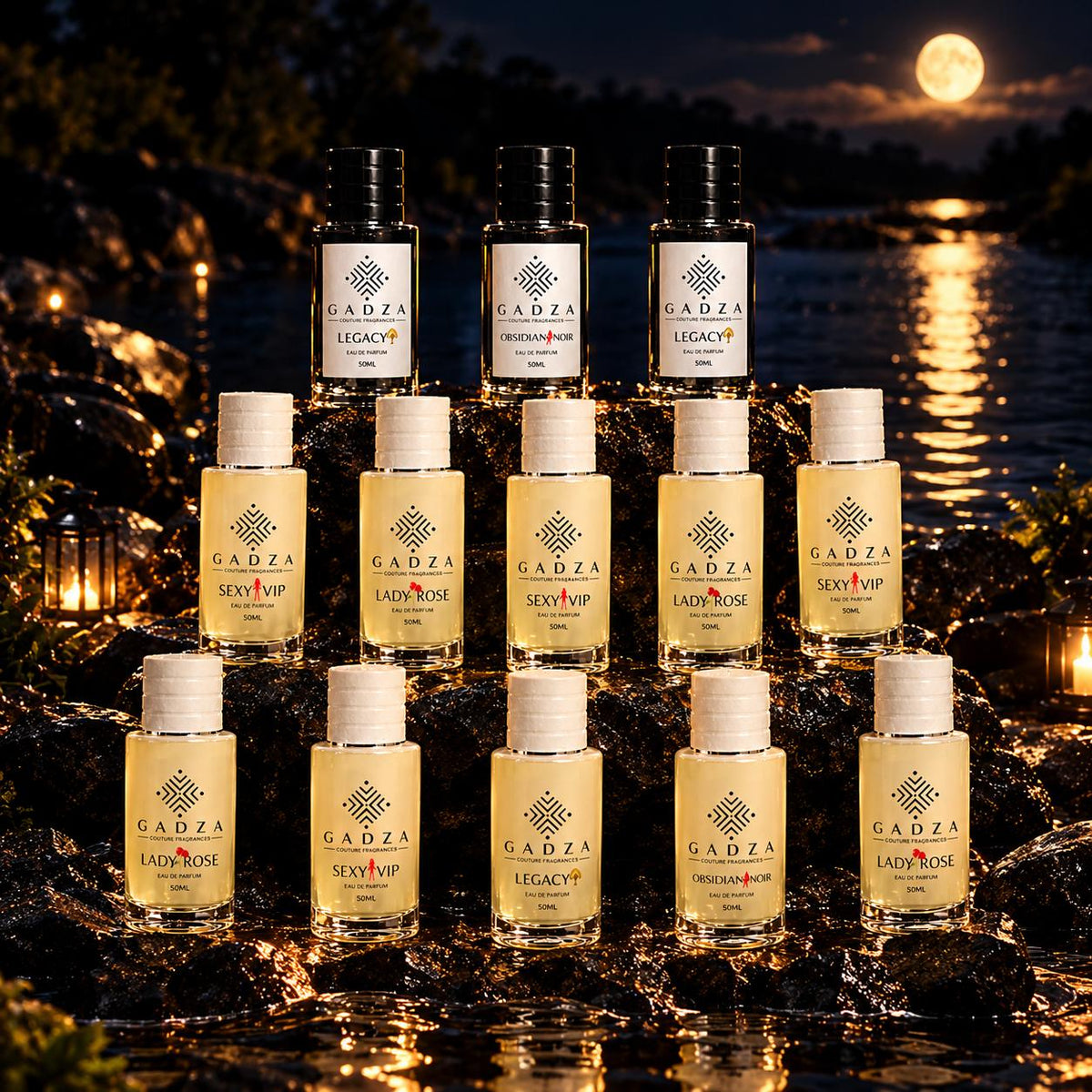 Gadza Reseller Growth Package — 15 Fragrances